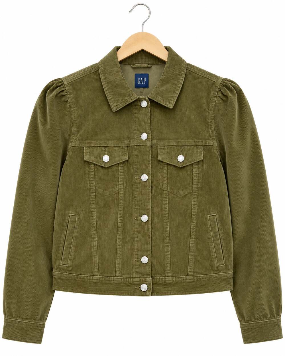 Gap Women's Corduroy Jacket Fall Layering Retro Preppy Casual Outerwear